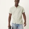 Selected Homme Revere Collar Shirt In Sage For Men Desert Sage