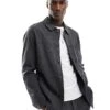 Selected Homme Hybrid Suit Jacket In Grey Check For Men Grey Melange