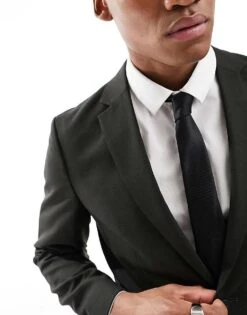 Selected Homme Slim Fit Suit Jacket In Dark Green For Men -Modish Mens Shop 204764798 3