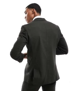 Selected Homme Slim Fit Suit Jacket In Dark Green For Men -Modish Mens Shop 204764798 4