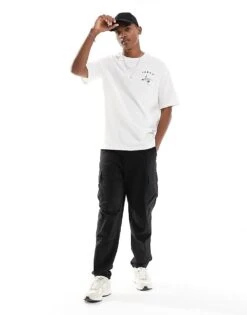 Selected Homme Oversized T-shirt With Japan Back Print In White For Men -Modish Mens Shop 205827430 4