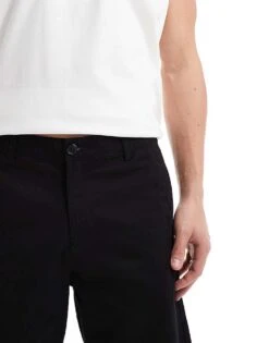 Selected Homme Chino Shorts In Black For Men -Modish Mens Shop 205988155 4