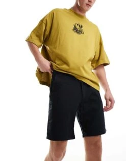 Selected Homme Linen Mix Shorts In Black For Men -Modish Mens Shop 205988202 1 black 1