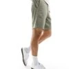Selected Homme Chino Shorts In Green For Men Vetiver