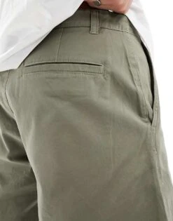 Selected Homme Chino Shorts In Green For Men Vetiver -Modish Mens Shop 205988211 4