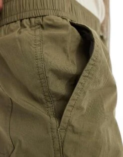 Selected Homme Drawstring Trouser In Khaki For Men Burnt Olive -Modish Mens Shop 206175194 3