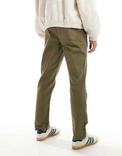 Selected Homme Drawstring Trouser In Khaki For Men Burnt Olive -Modish Mens Shop 206175194 5