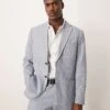 Selected Homme Linen Mix Suit Jacket In Blue For Men Light Blue