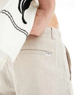 Selected Homme Linen Mix Short In Beige For Men Oatmeal -Modish Mens Shop 206209651 3