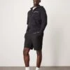 Selected Homme Co-ord Plisse Shorts In Black For Men