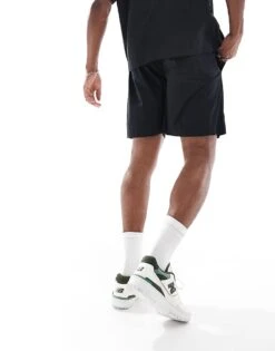Selected Homme Co-ord Shorts In Black For Men -Modish Mens Shop 206304264 4