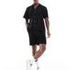 Selected Homme Waffle Shorts In Black For Men