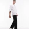 Selected Homme Loose Fit Chino Trouser In Black For Men