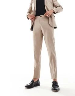 Selected Homme Neil Regular Fit Suit In Cream -Modish Mens Shop 206868325 1 sand