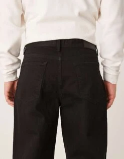 Selected Homme Kobe Loose Fit Jeans In Black For Men -Modish Mens Shop 206934920 5