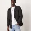 Selected Homme Oversized Suit Jacket In Black For Men