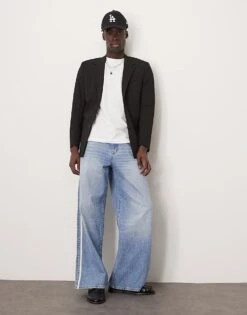 Selected Homme Oversized Suit Jacket In Black For Men -Modish Mens Shop 206940889 3