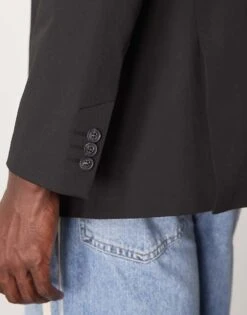 Selected Homme Oversized Suit Jacket In Black For Men -Modish Mens Shop 206940889 4