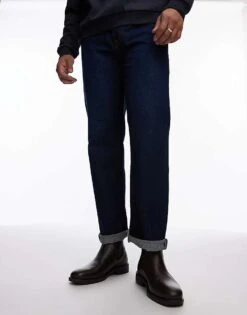 Selected Homme Leather Chelsea Boots In Brown For Men -Modish Mens Shop 206945271 1 brown 1