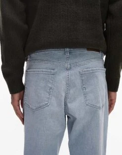 Selected Homme Toby Slim Tapered Jeans In Light Blue For Men -Modish Mens Shop 206945281 5