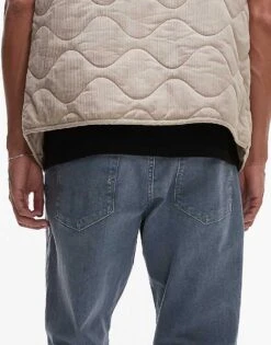 Selected Homme Leon Slim Fit Jeans In Mid Blue For Men -Modish Mens Shop 206945361 3