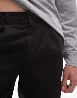 Selected Homme Art Loose Fit Trousers In Black For Men -Modish Mens Shop 206945441 5