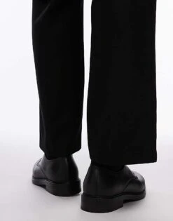 Selected Homme Leather Derby Shoes In Black For Men -Modish Mens Shop 206945506 4