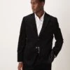 Selected Homme Regular Fit Blazer In Black Cord For Men