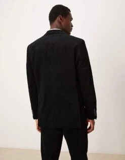 Selected Homme Regular Fit Blazer In Black Cord For Men -Modish Mens Shop 207086922 5