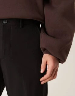 Selected Homme Robert Loose Fit Trouser In Black For Men -Modish Mens Shop 207132756 5