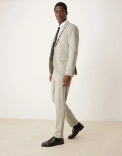 Selected Homme Aitor Regular Fit Suit In Light Green