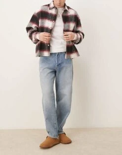 Selected Homme Kobe Loose Fit Jeans In Mid Wash Blue For Men Blue Denim -Modish Mens Shop 207132863 1 bluedenim 1