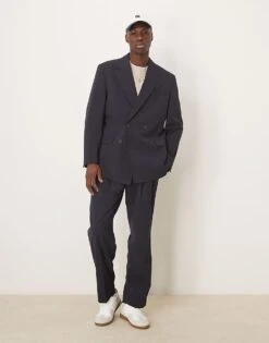 Selected Homme Liam Regular Fit Suit In Navy