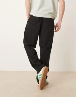 Selected Homme Atlas Loose Fit Trouser In Black For Men -Modish Mens Shop 207429536 4