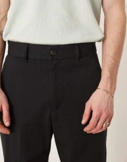 Selected Homme Atlas Loose Fit Trouser In Black For Men -Modish Mens Shop 207429536 5