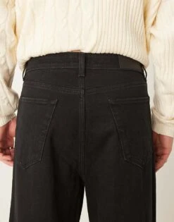 Selected Homme Wide Fit Jeans In Black For Men -Modish Mens Shop 207563913 4