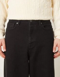 Selected Homme Wide Fit Jeans In Black For Men -Modish Mens Shop 207563913 5